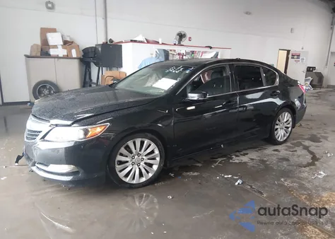 2014 Acura Rlx z USA, uszkodzony, nr VIN JH4KC1F90EC001617